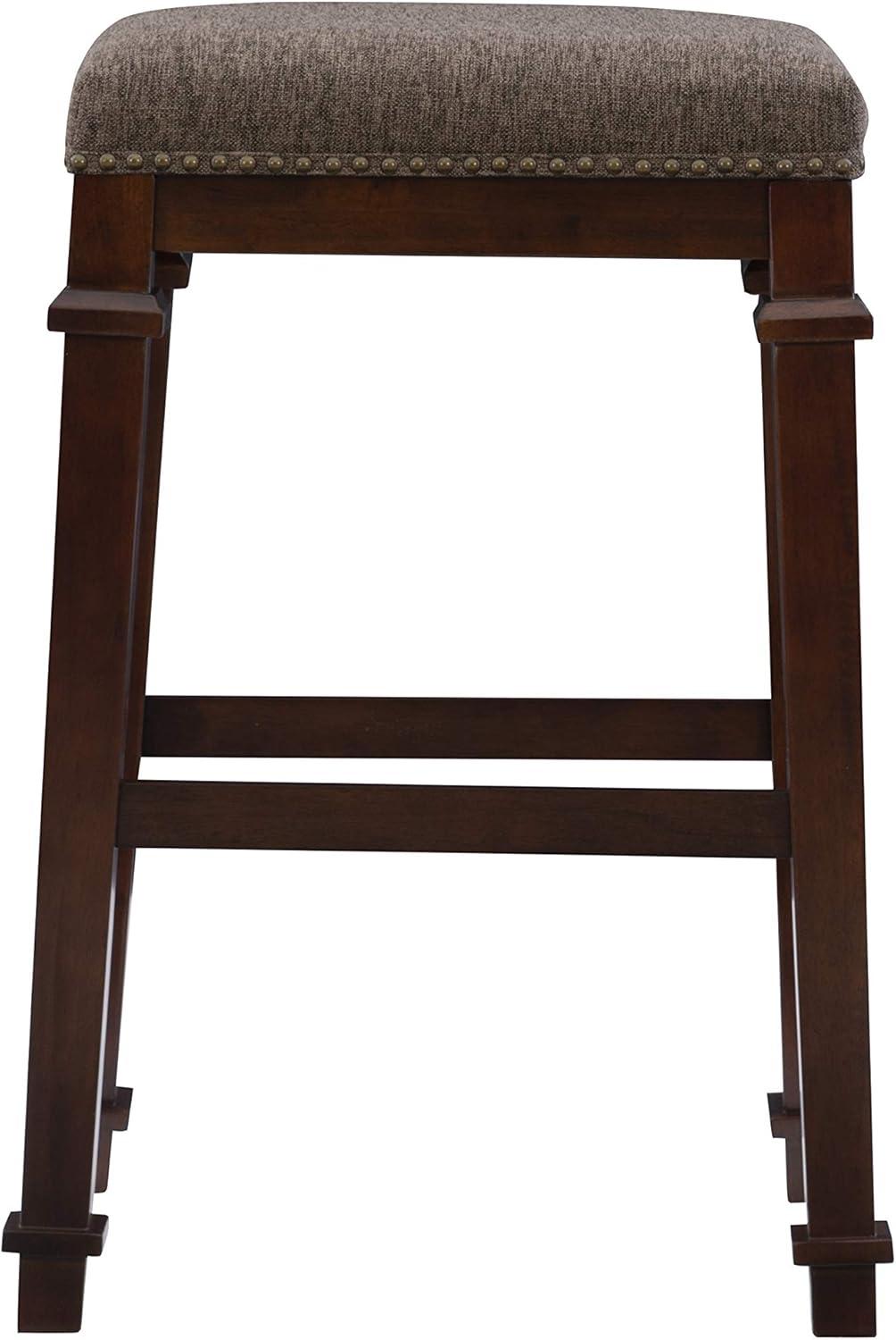 Kennedy Backless Barstool Wood - Linon