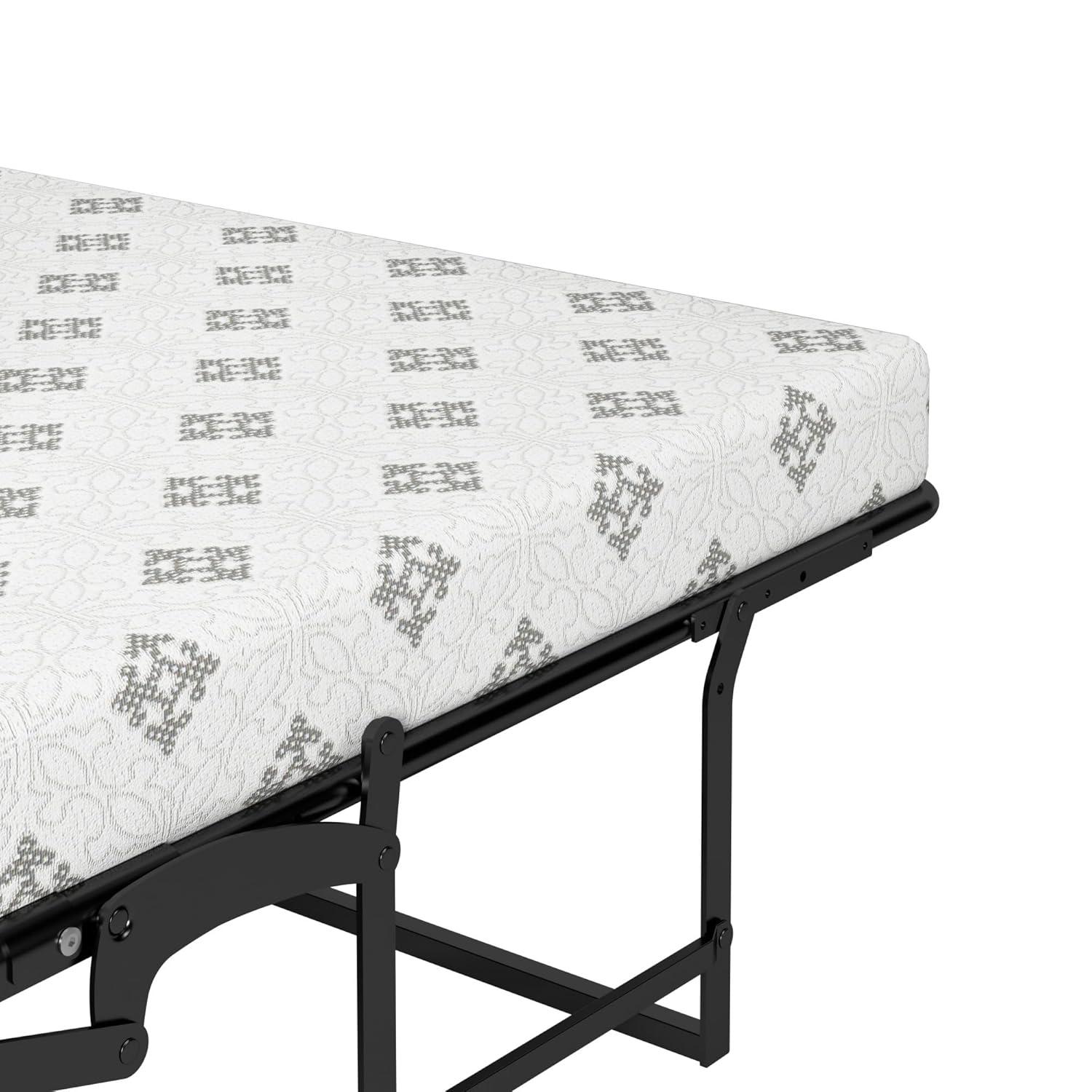 Bestar Murphy Cabinet Bed With Mattress
