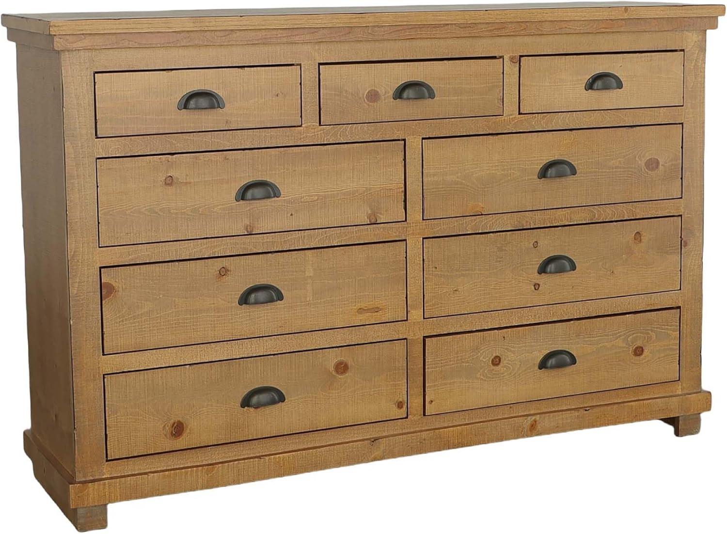 Wolferstorn 9 Drawer 64" W Dresser