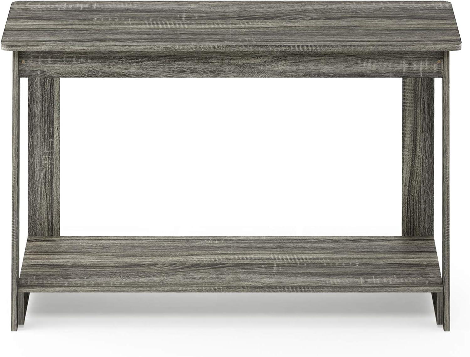 Furinno Beginning TV Stand, French Oak Grey 18041GYW
