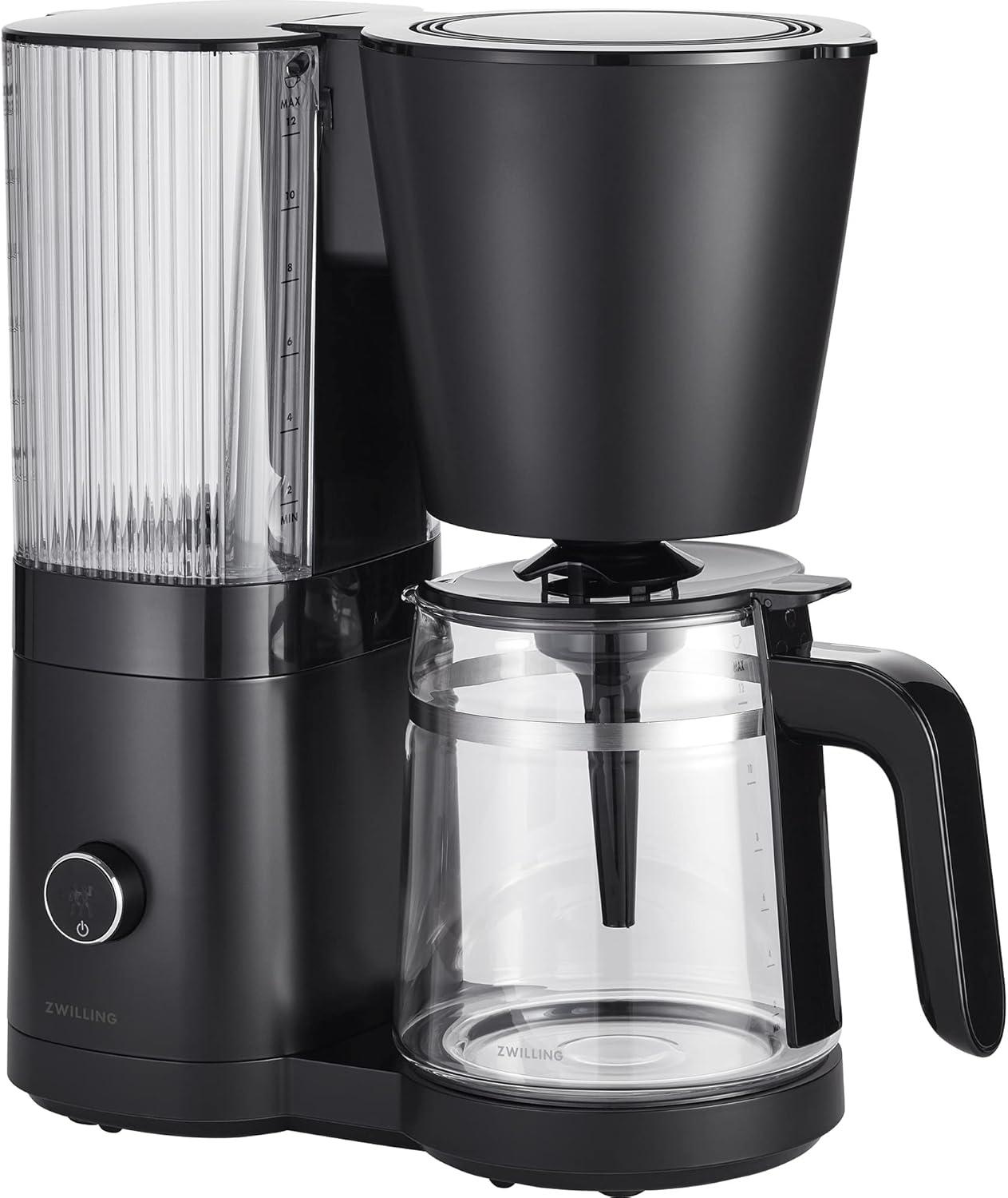 ZWILLING ® Enfinigy Matte Black Glass 12-Cup Coffee Maker
