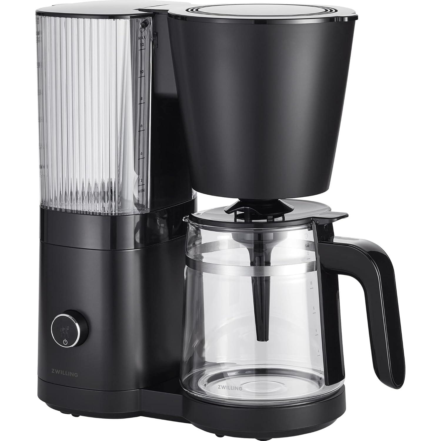 ZWILLING ® Enfinigy Matte Black Glass 12-Cup Coffee Maker