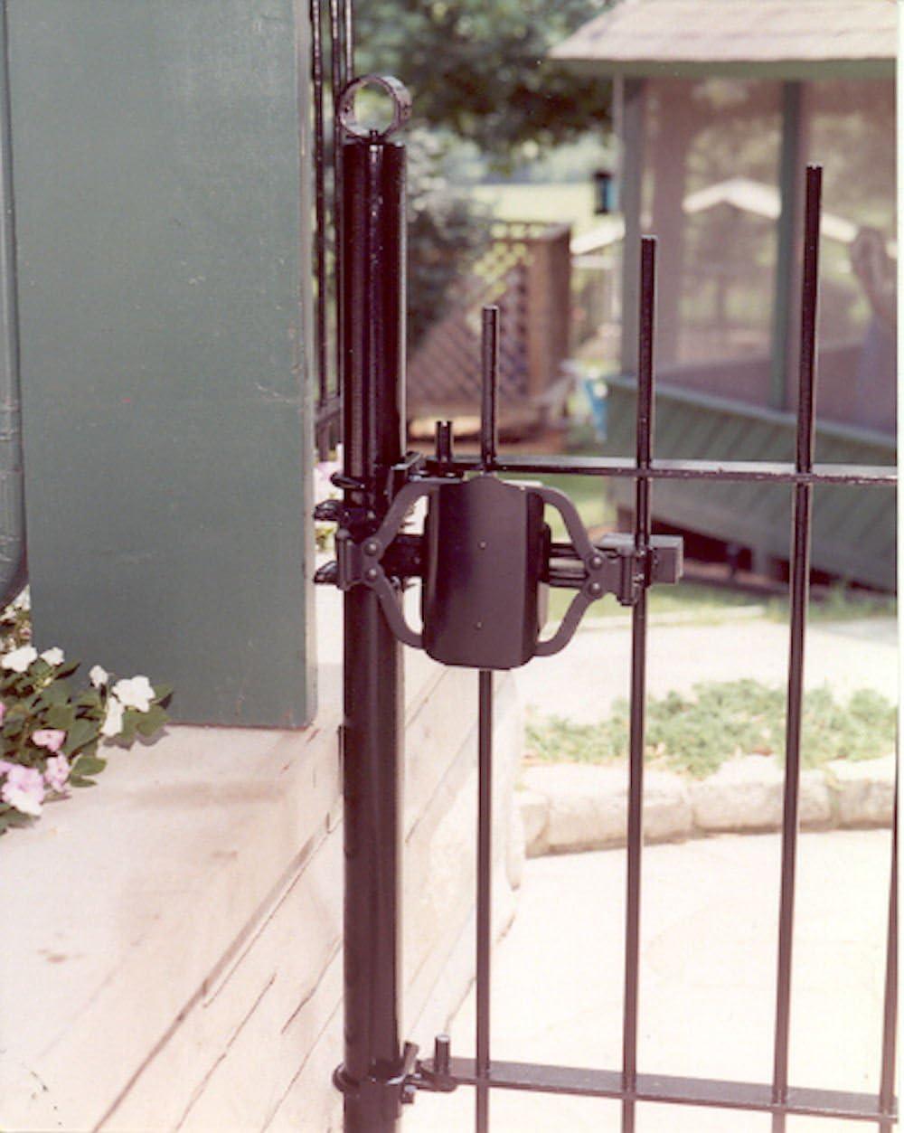 Kant-Slam Hydraulic Gate Closer, Grade 1, Black, Steel, Door Closers