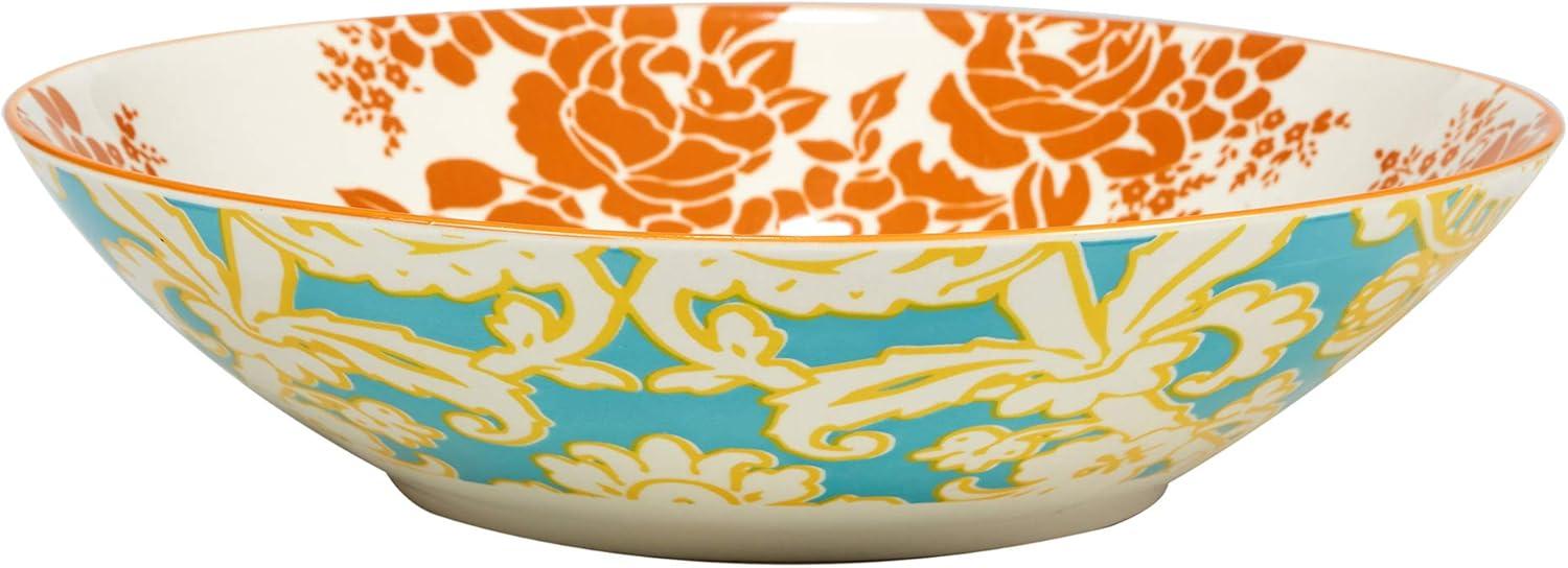 Set of 4 Damask Floral Assorted Soup Bowls - Certified International