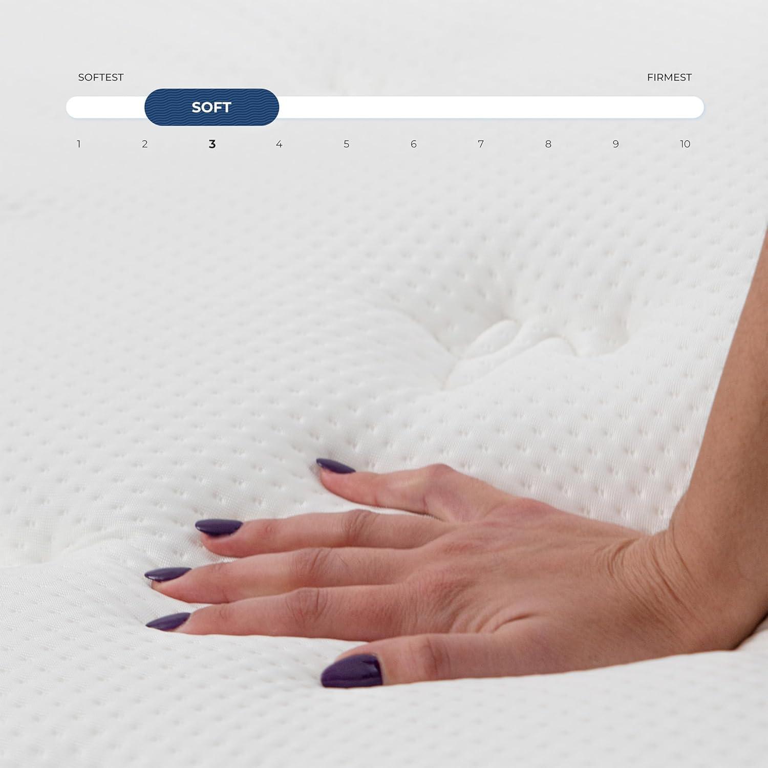 Brooklyn Bedding Brooklyn Standard 14" Plush Hybrid Mattress with Cooling Cover