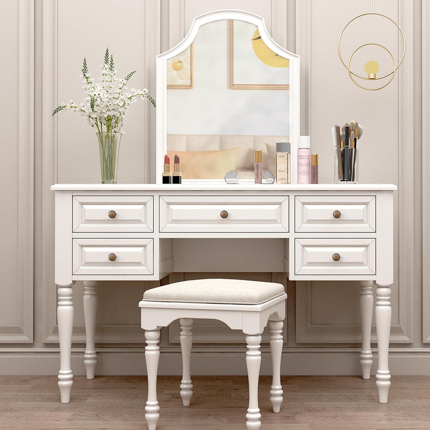 10 Pack Antique Brass Cabinet Knobs Vintage,1.4" Decorative Vintage Cabinet Hardware Handles for Cabinets and Drawers, Brass Kitchen Cabinet knobs Dresser Knobs Drawer Pulls