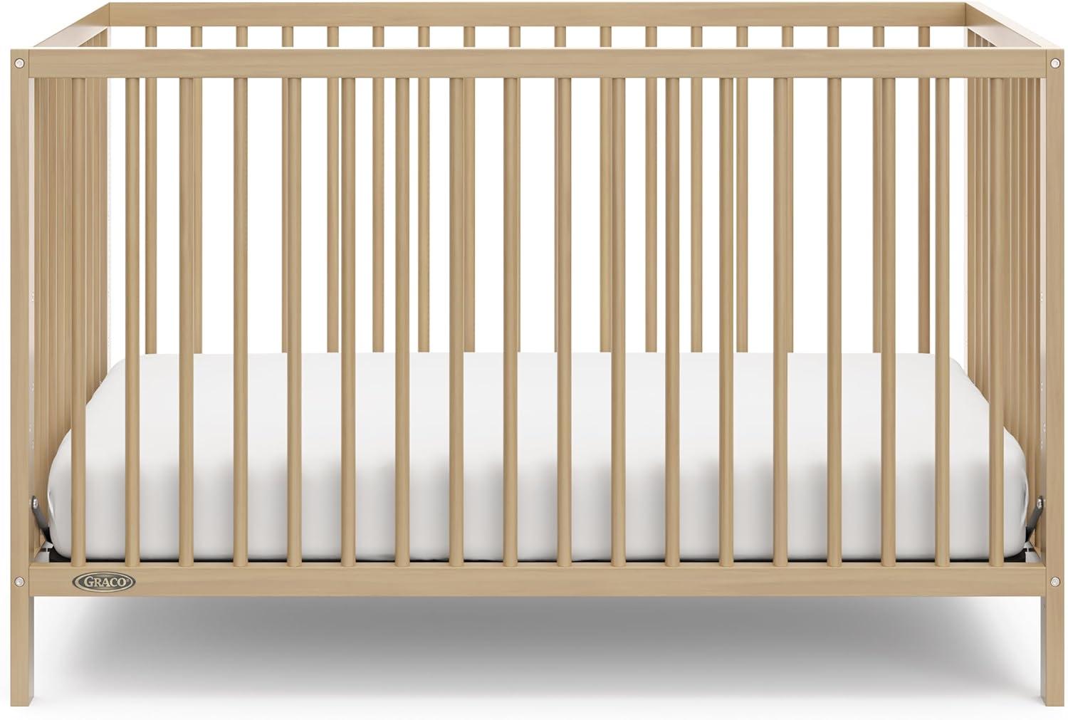 Teddi 4-in-1 Mini Convertible Crib with Mattress