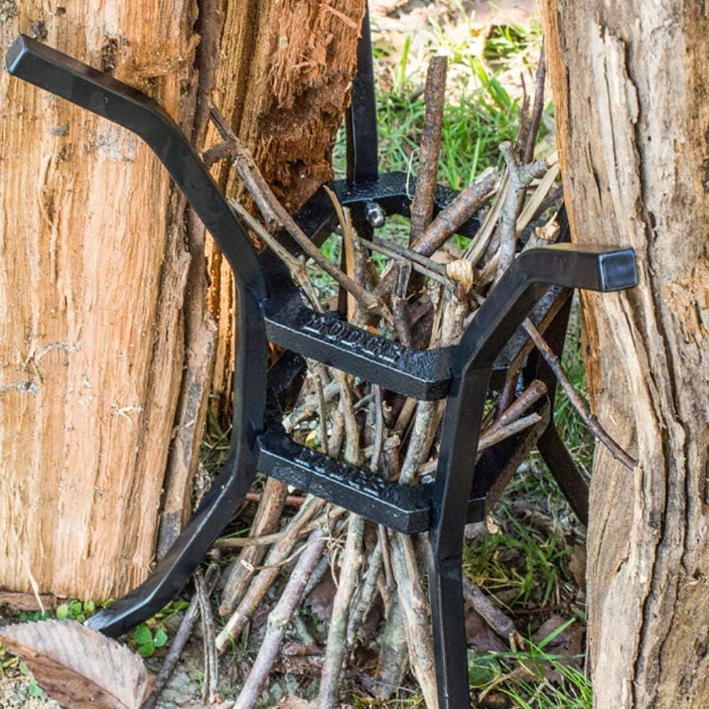 Lodge 13.75" x 1.50" Cast Iron Fire Pit with Cook Stand