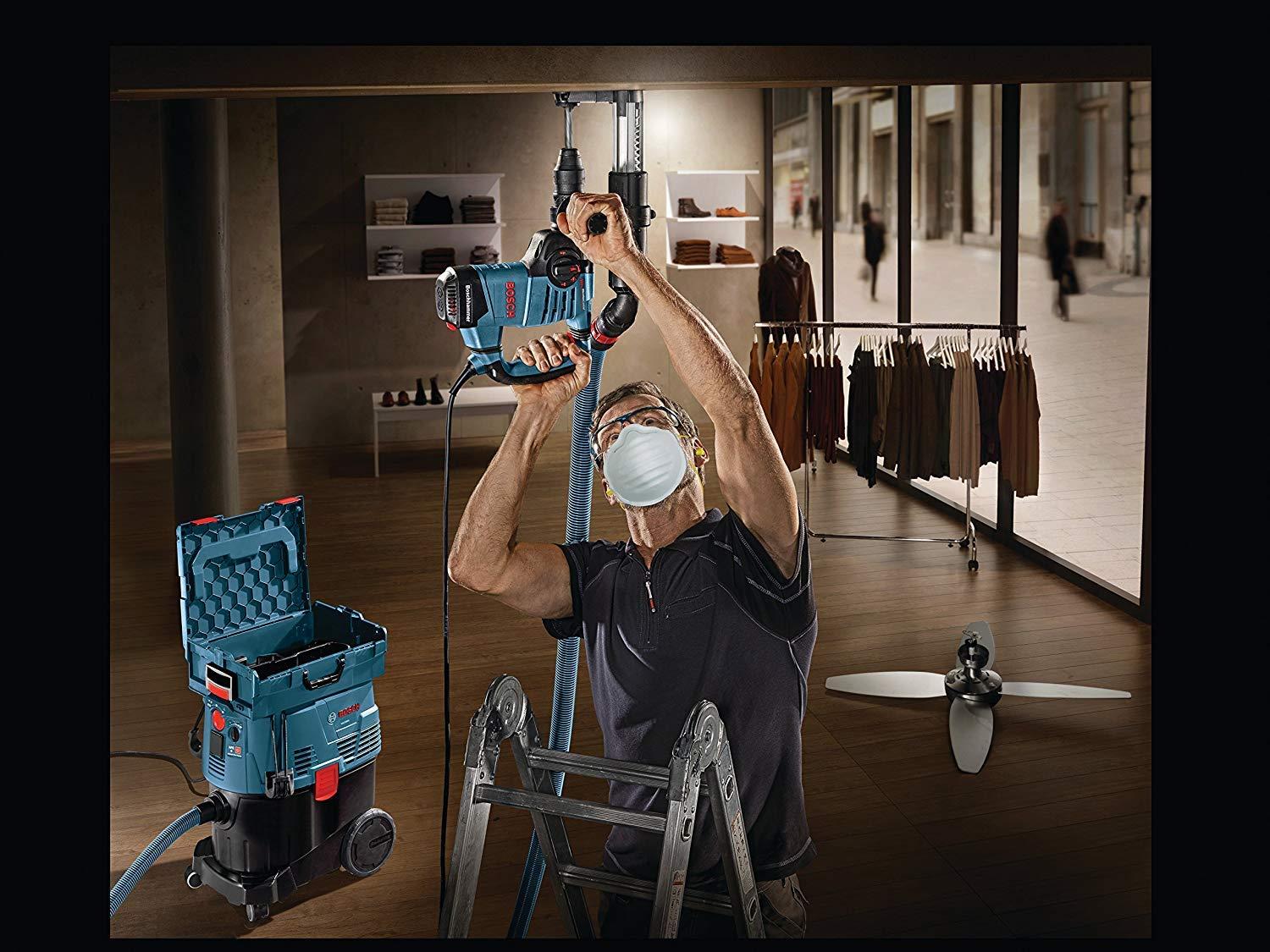 Bosch 9-gallon Wet/Dry Self-cleaning Dust Collector with HEPA Filter