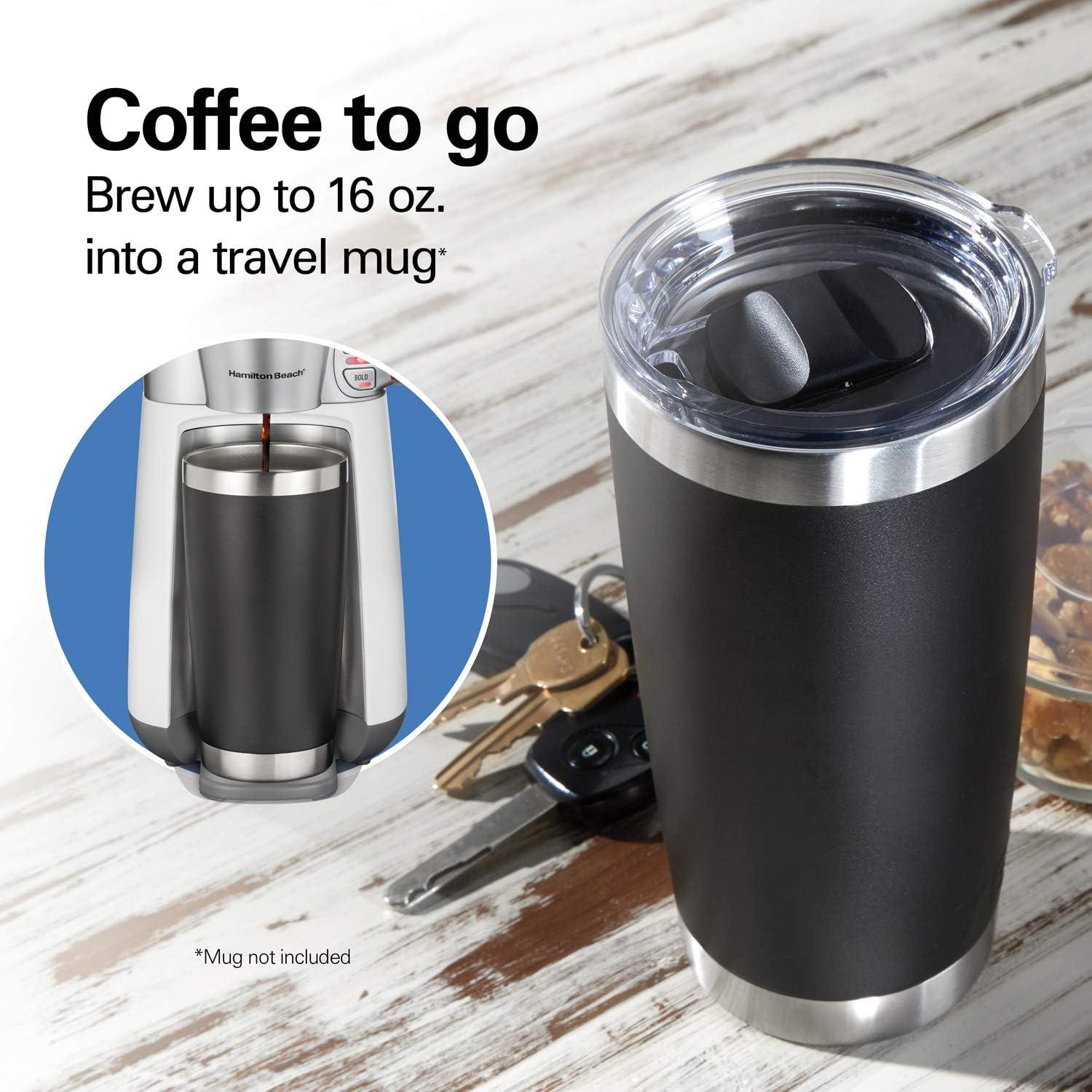 Hamilton Beach® Convenient Craft Rapid Cold Brew and Hot Coffee Maker 16 oz. Capacity