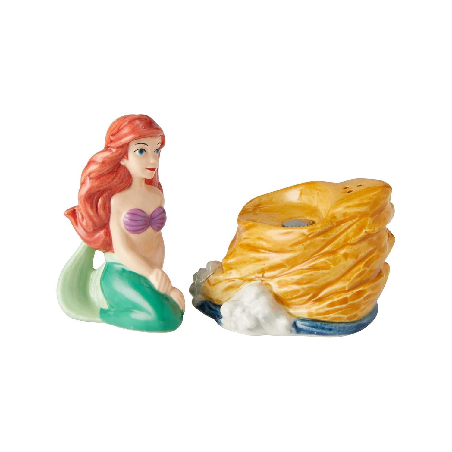 Department 56 Ariel on Rock Salt and Pepper Shaker Set 3.9in H