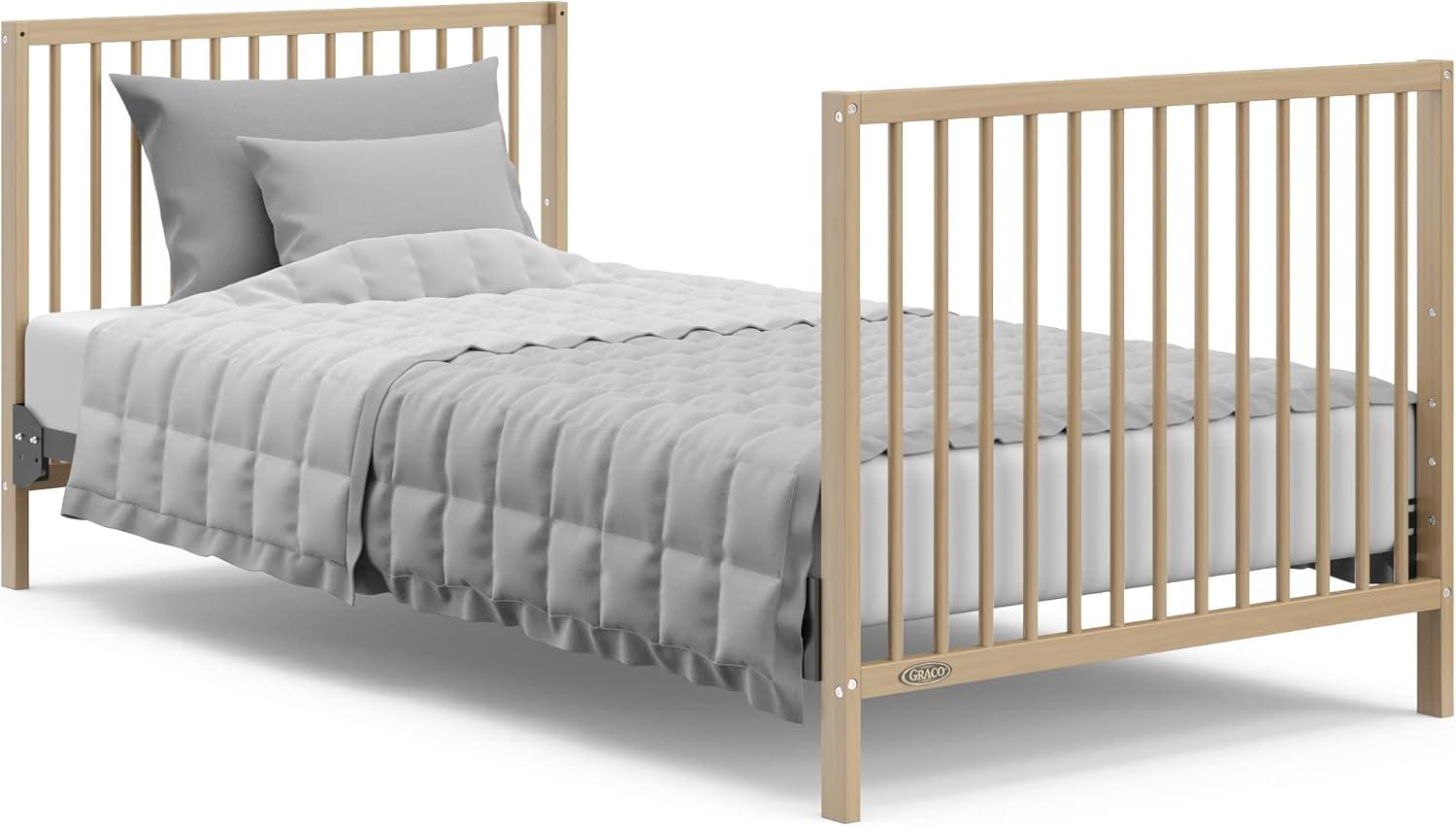 Teddi 4-in-1 Mini Convertible Crib with Mattress