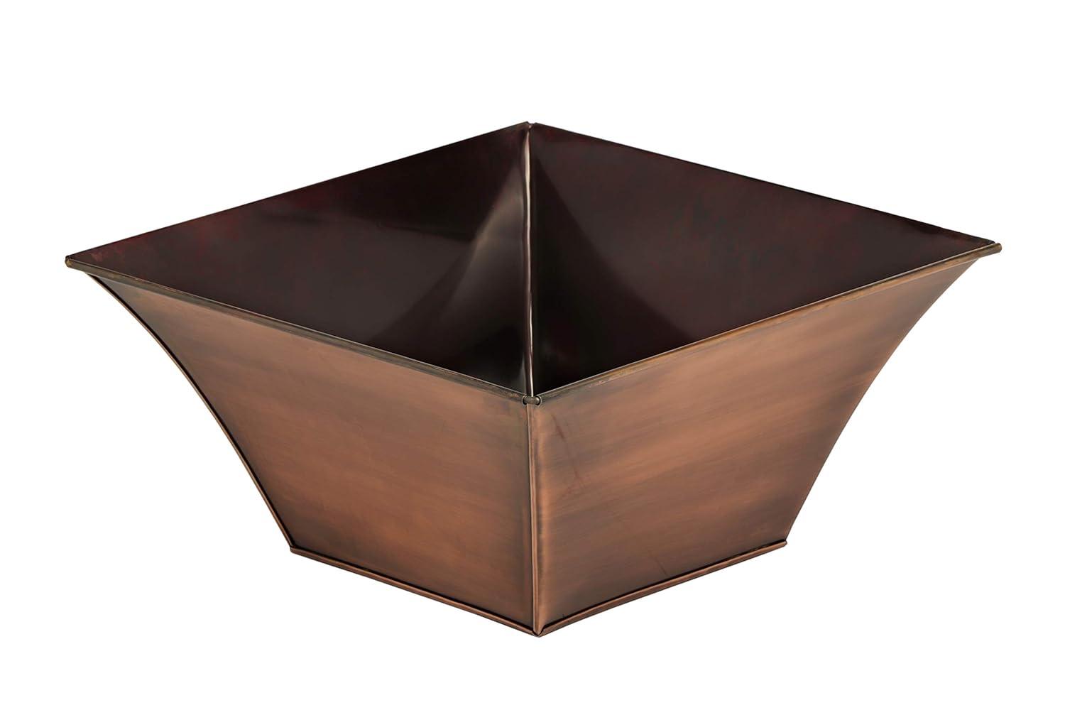 H Potter Tall Planter Large Outdoor Copper Decorative Planters Indoor Flower Garden Urn