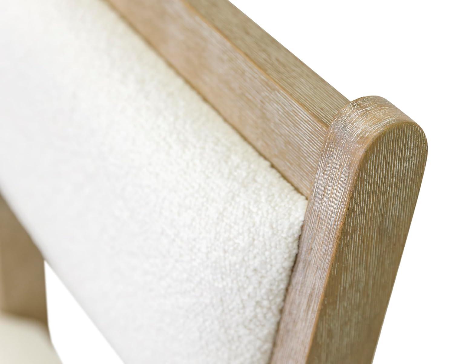 Modern Wood Rectangular Kitchen Table with Eight Chairs Light Brown