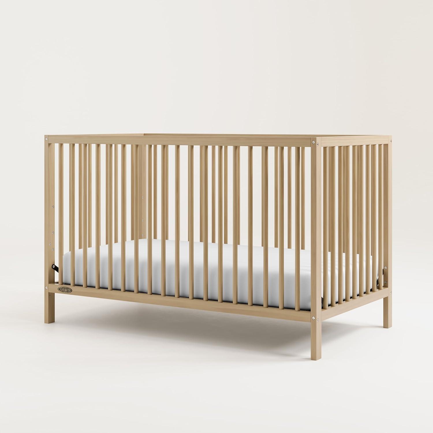 Teddi 4-in-1 Mini Convertible Crib with Mattress