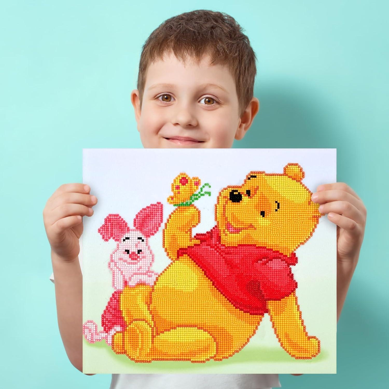 Diamond Painting Kit Intermed Pooh and Piglet