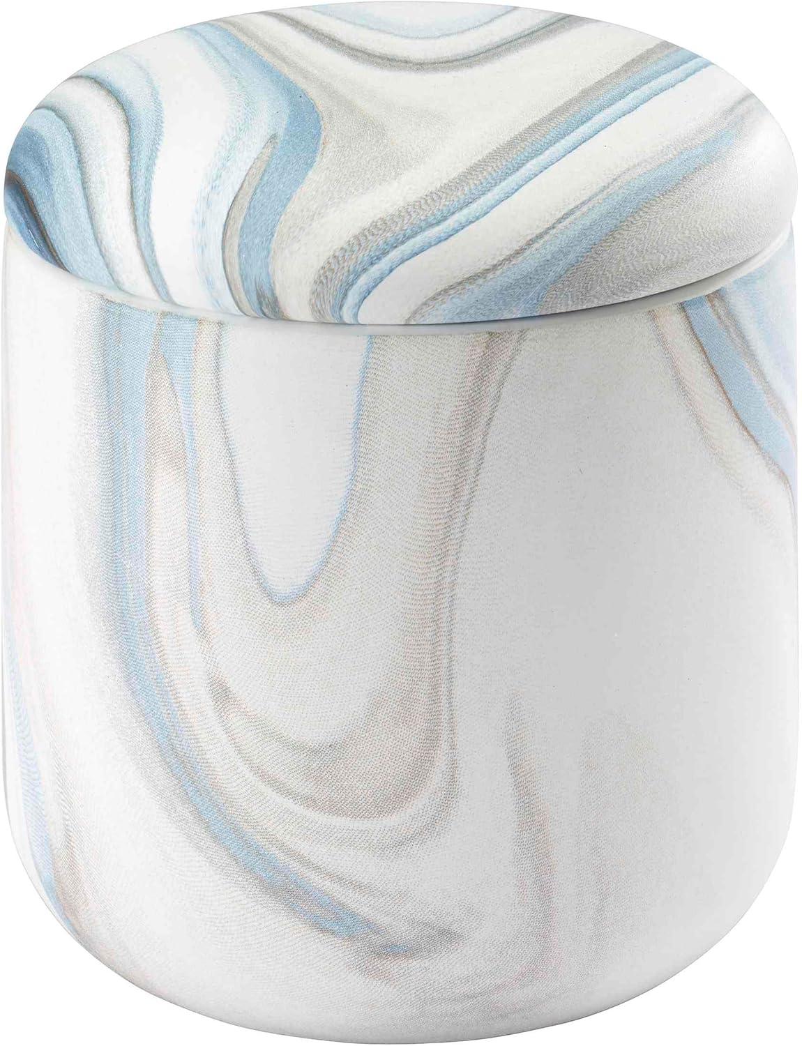 Avanti Linens Waves Blue Jar