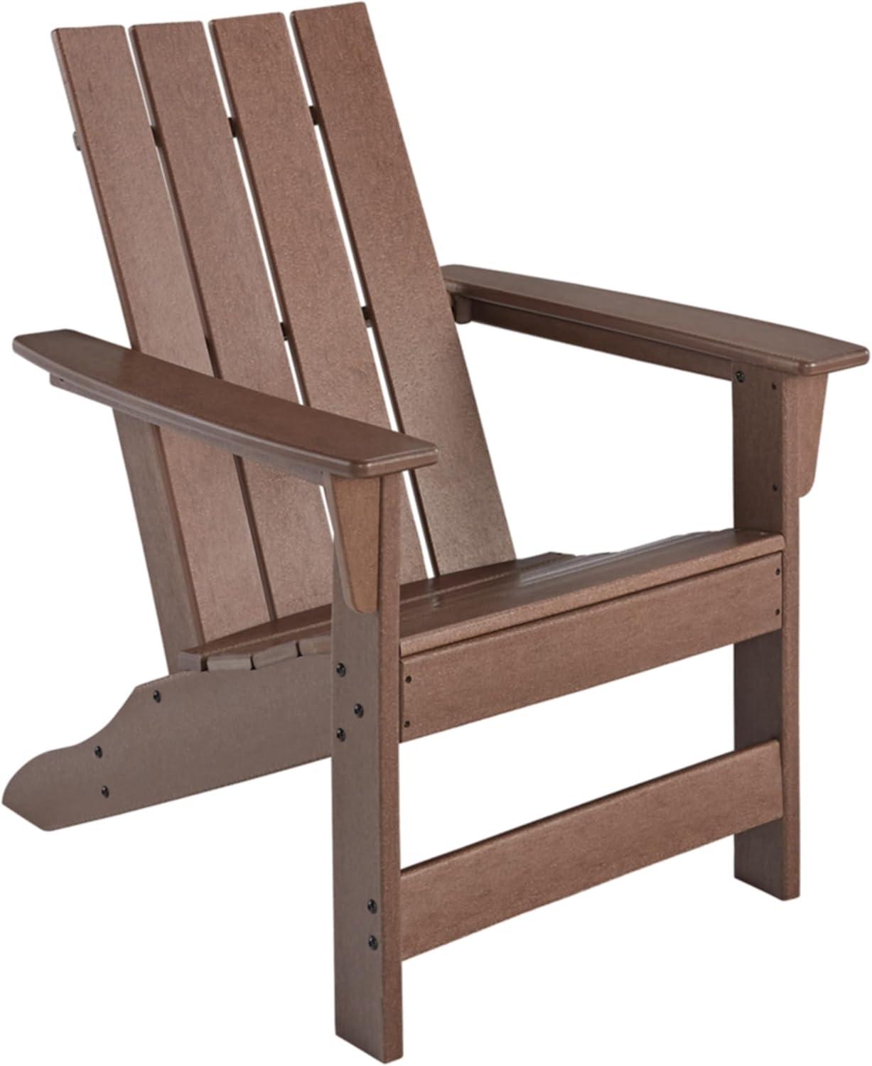 Signature Design by Ashley Casual Emmeline Adirondack Chair  Brown