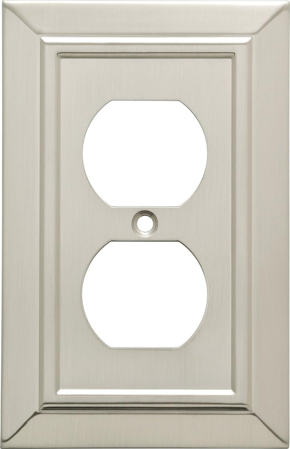 Classic Architecture 1-Gang Duplex Outlet Wall Plate