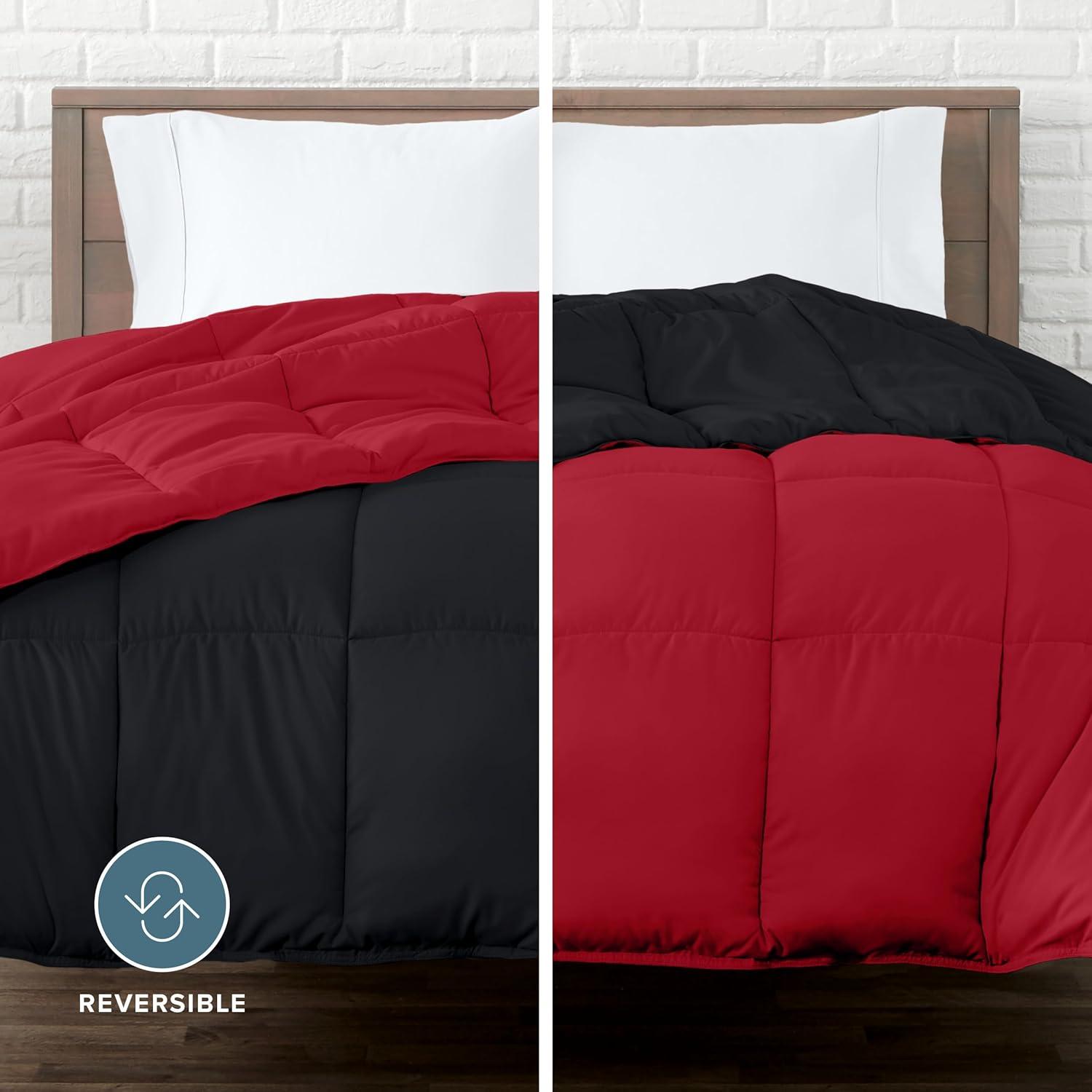 Bare Home Premium Ultra Soft Microfiber Reversible Comforter