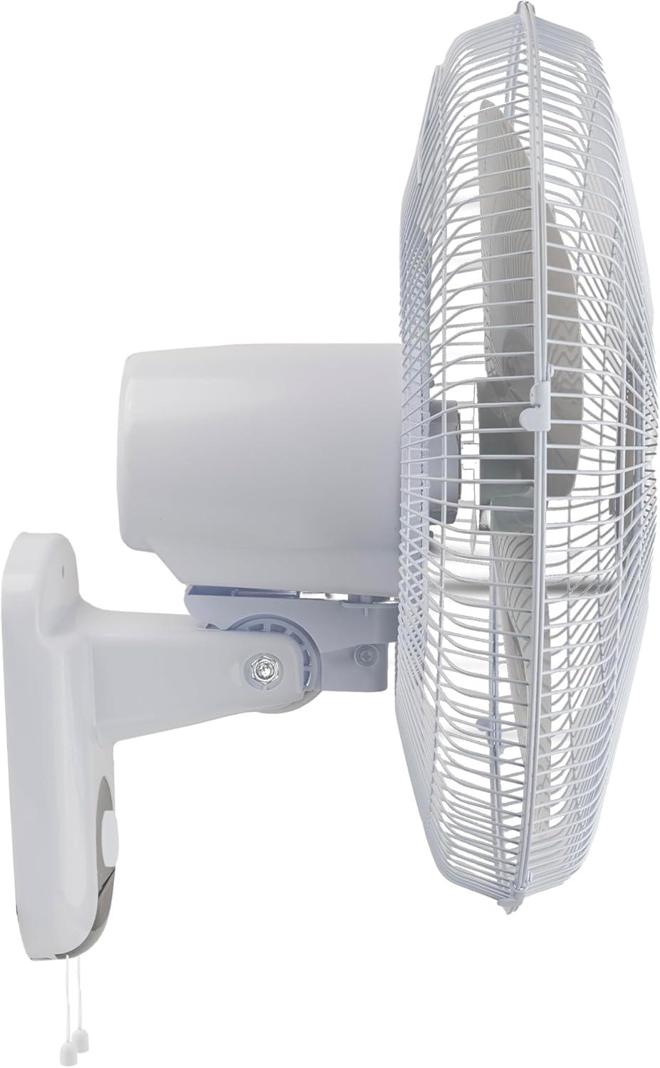 Comfort Zone 16" Wall Mount Fan