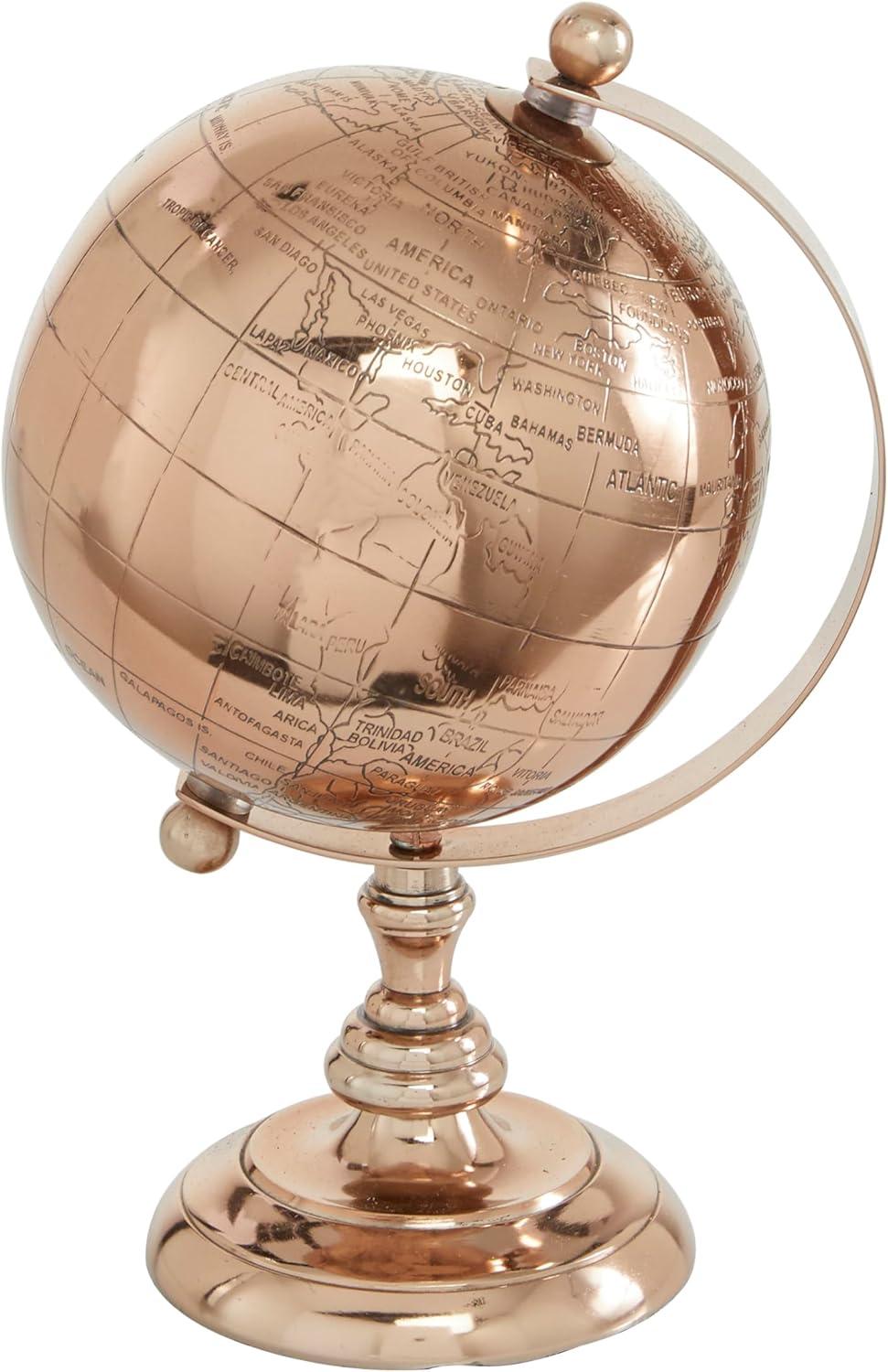 Metal Tabletop Globe