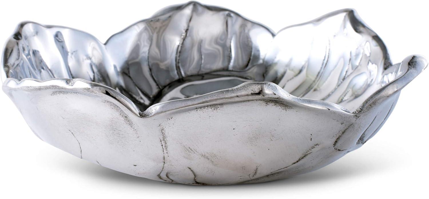 Arthur Court Designs Magnolia Aluminum Serving Bowl