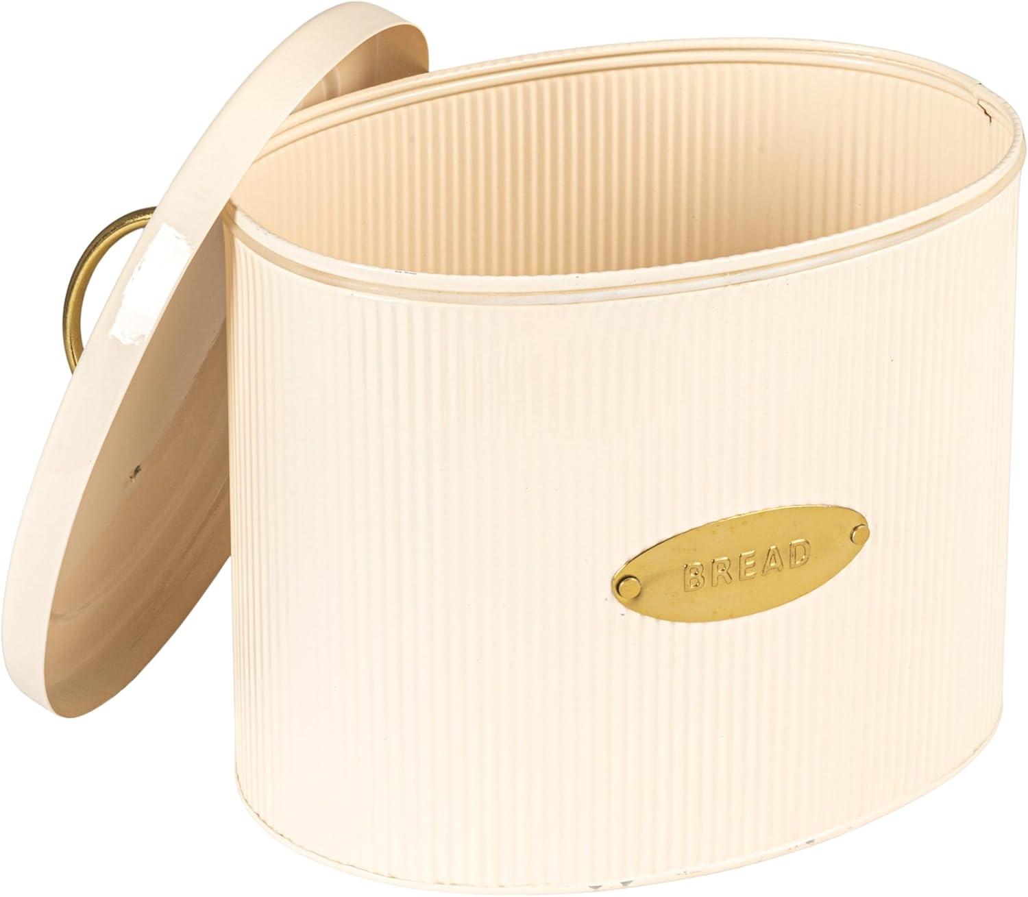 Creative Co Op Leather Elegant and Stylish Design Bread Box