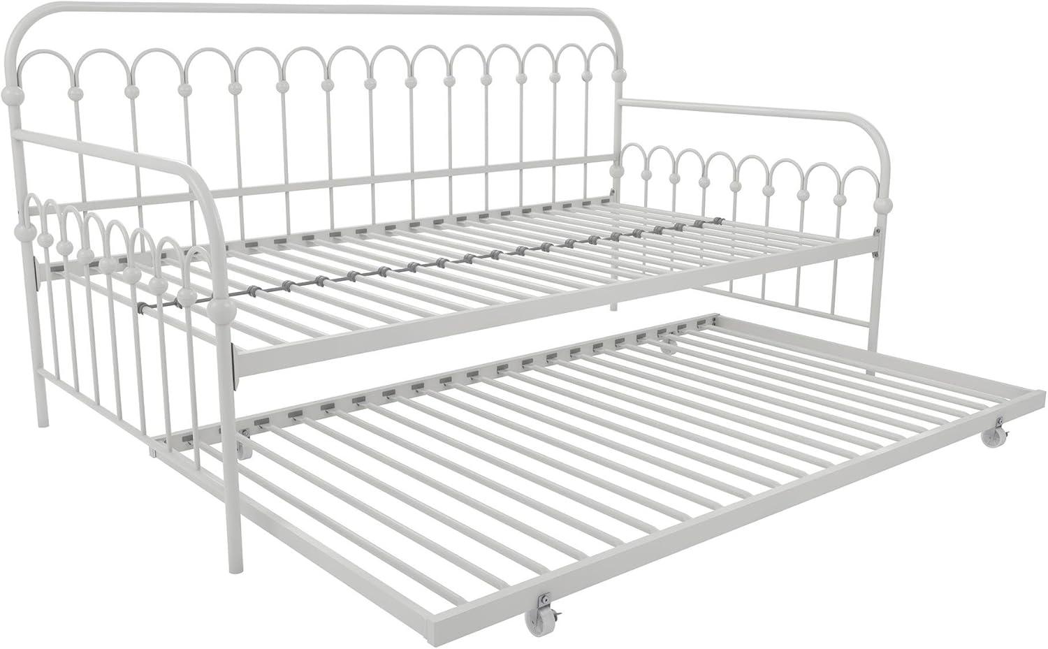 Bright Pop Metal Daybed with Trundle