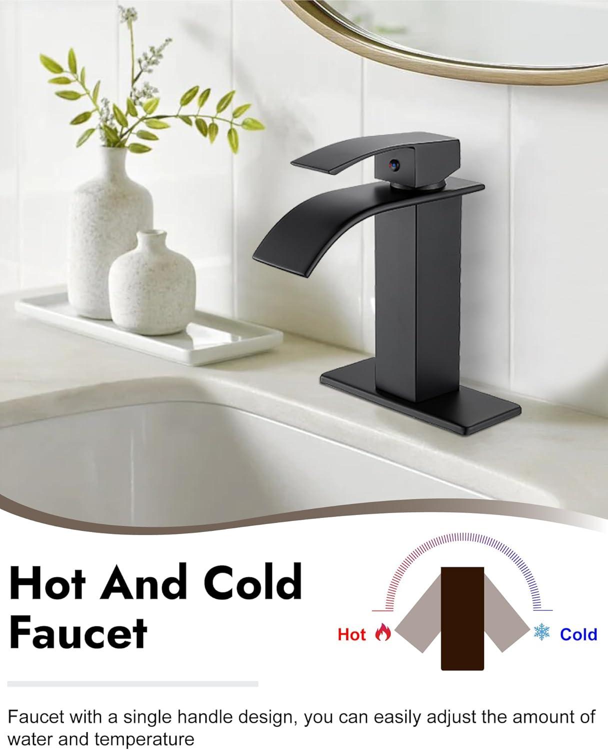 Single-Hole Single-handle Bathroom Faucet