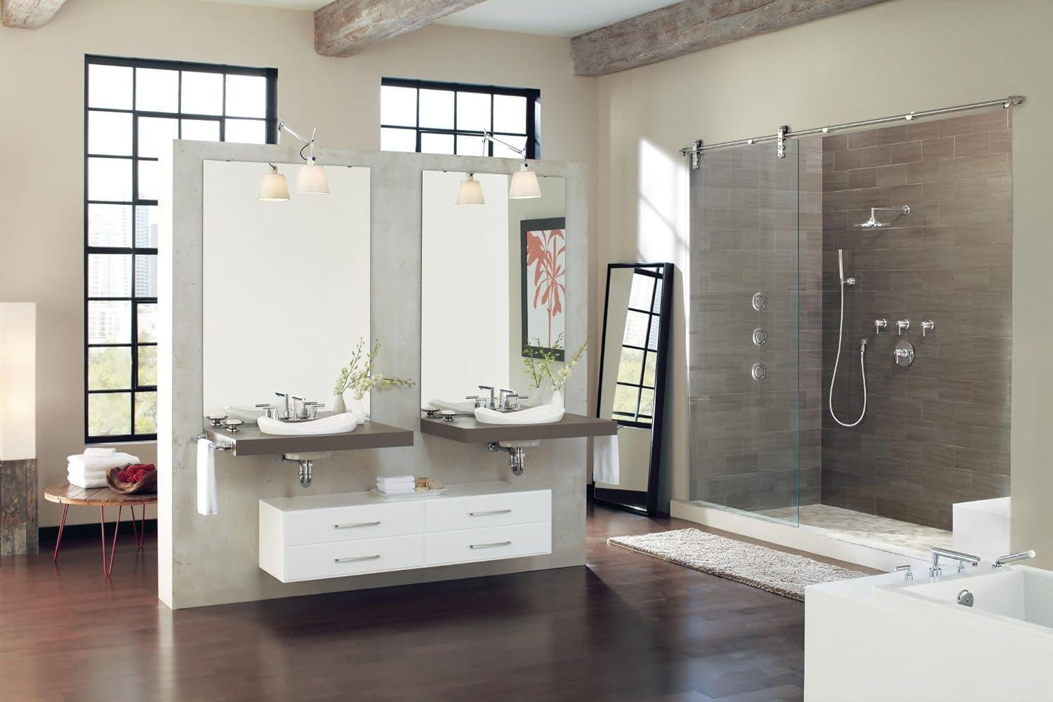 Moen Arris Widespread Bathroom Faucet with Drain Assembly TS43002