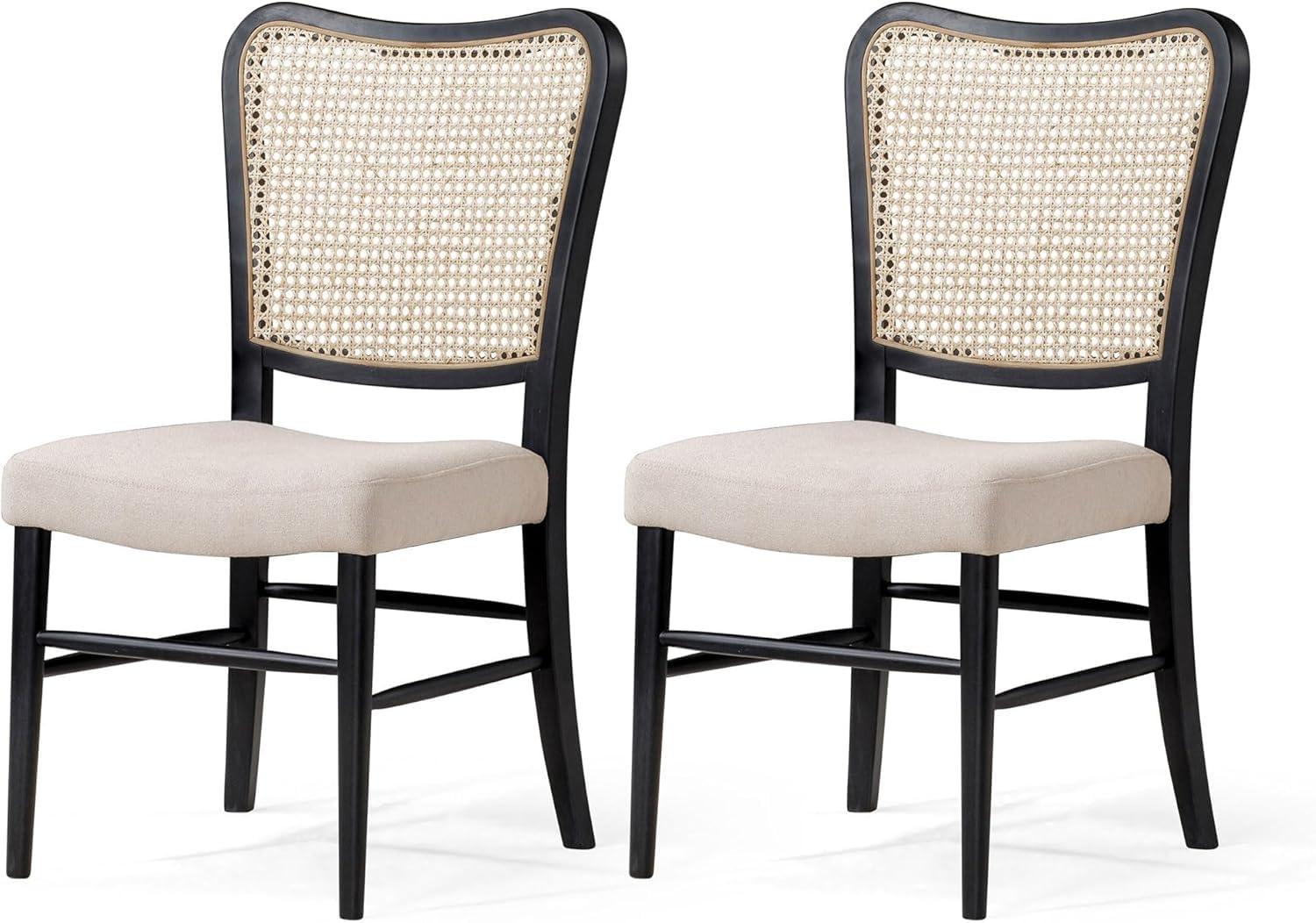 Maven Lane Maven Lane Vera Classical Wooden Dining Chair (Set of 2)