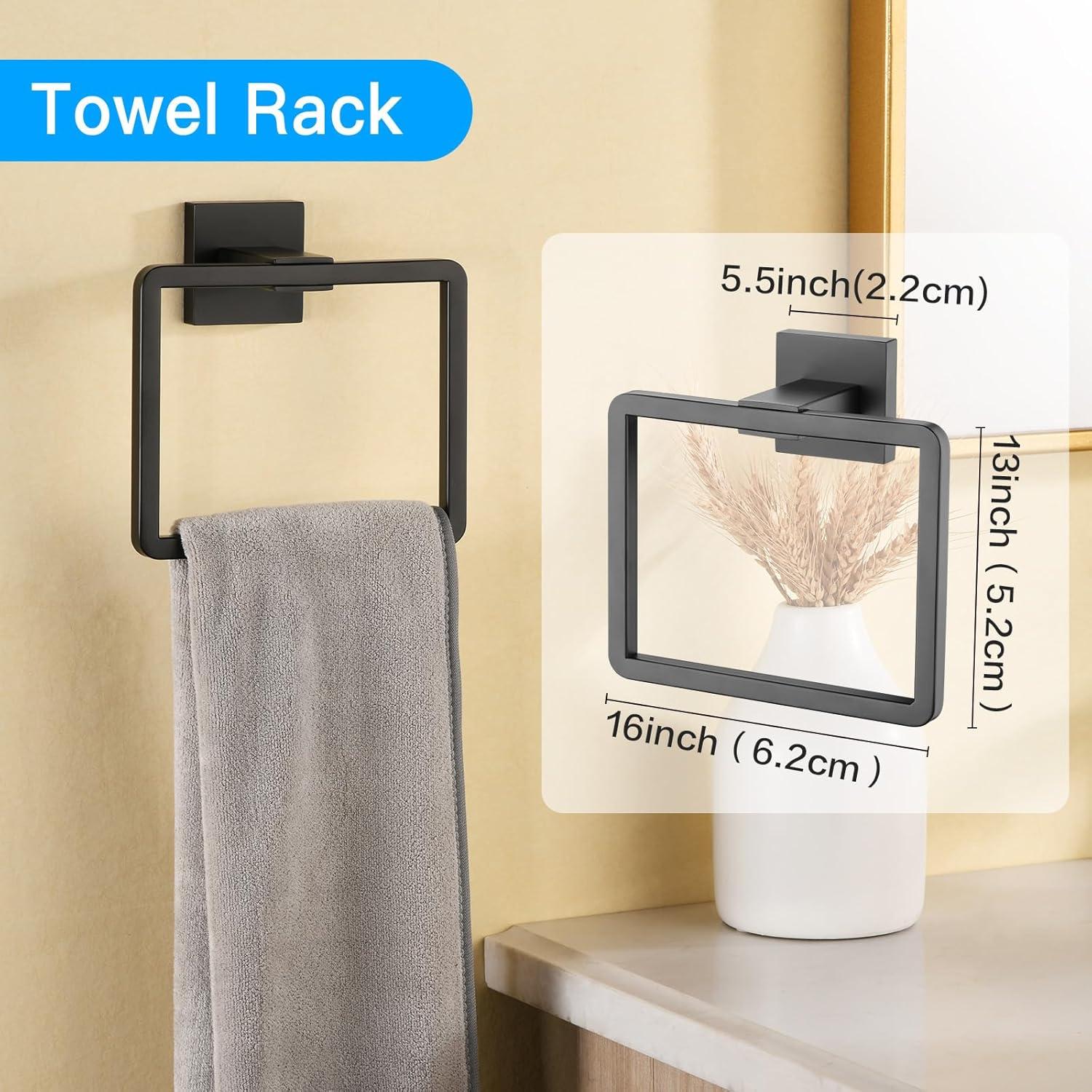 4 - Piece Bathroom Hardware Set