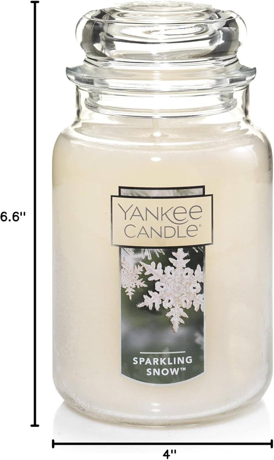 Sparkling Snow White 22oz Scented Jar Candle