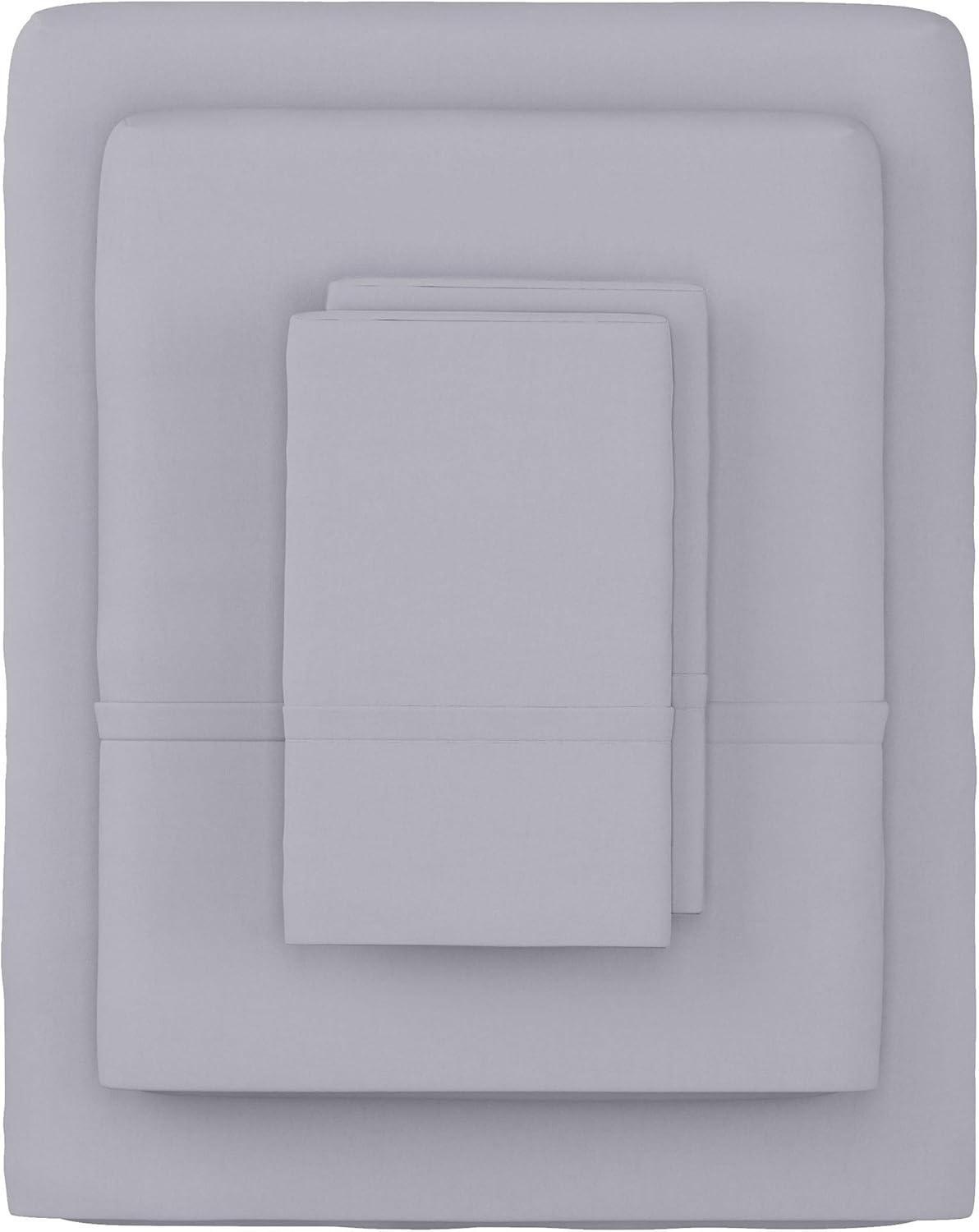 Series 1200 Brushed Microfiber Sheet Set - Wrinkle, Stain & Fade Resistant Bed Linens & Pillowcases