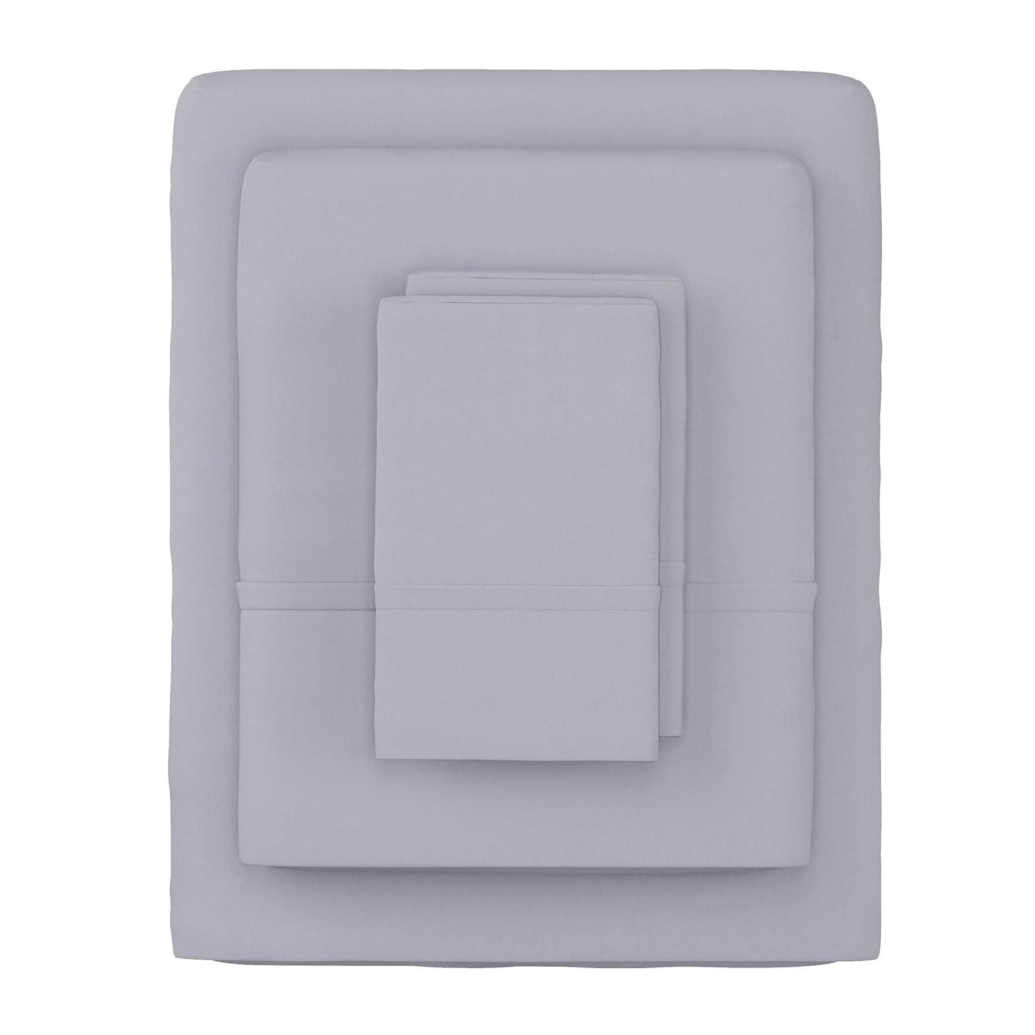 Series 1200 Brushed Microfiber Sheet Set - Wrinkle, Stain & Fade Resistant Bed Linens & Pillowcases