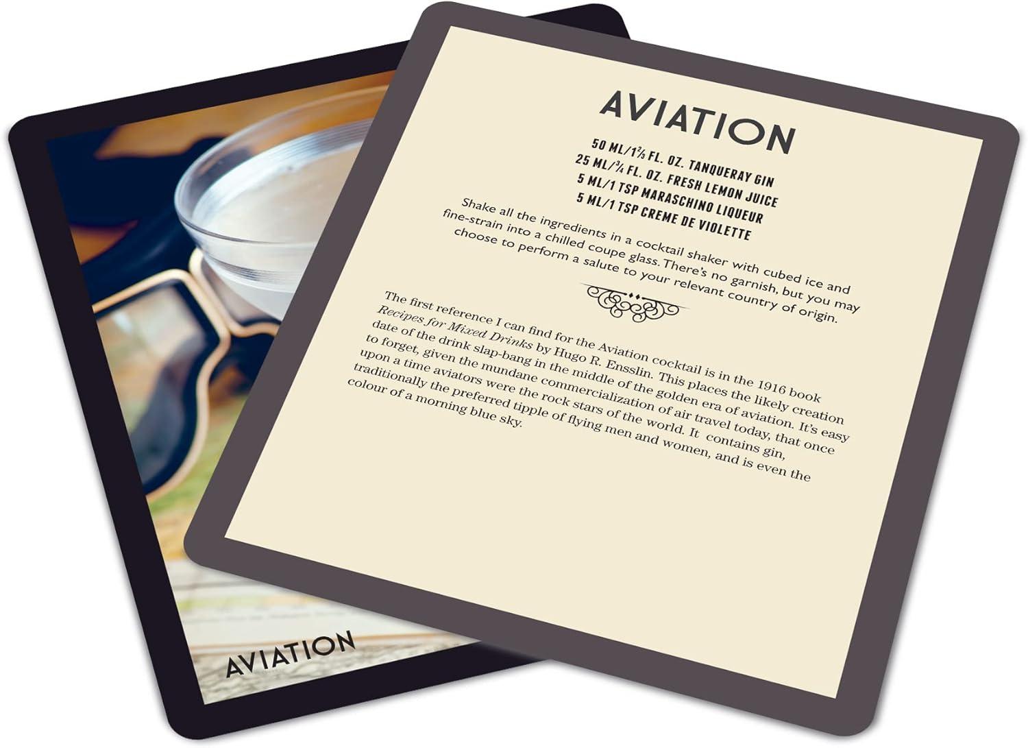 Cocktails at Home Deck: 50 Recipe Cards and Guide Book