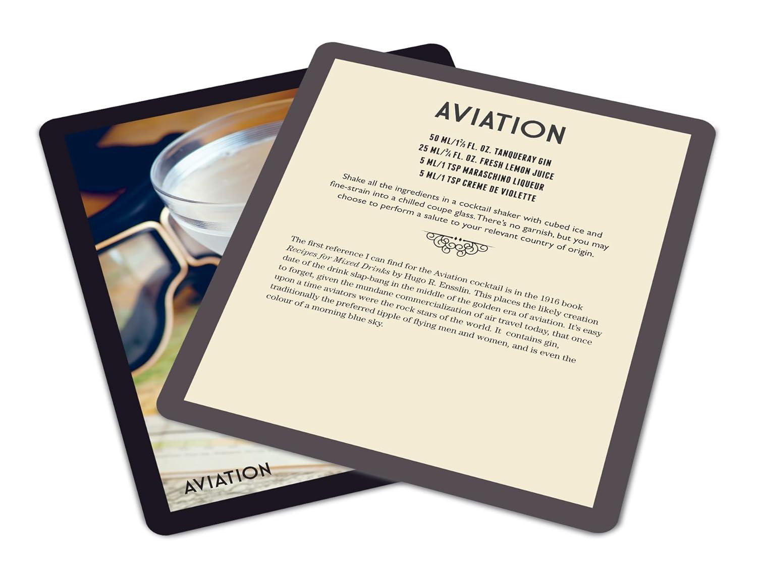 Cocktails at Home Deck: 50 Recipe Cards and Guide Book