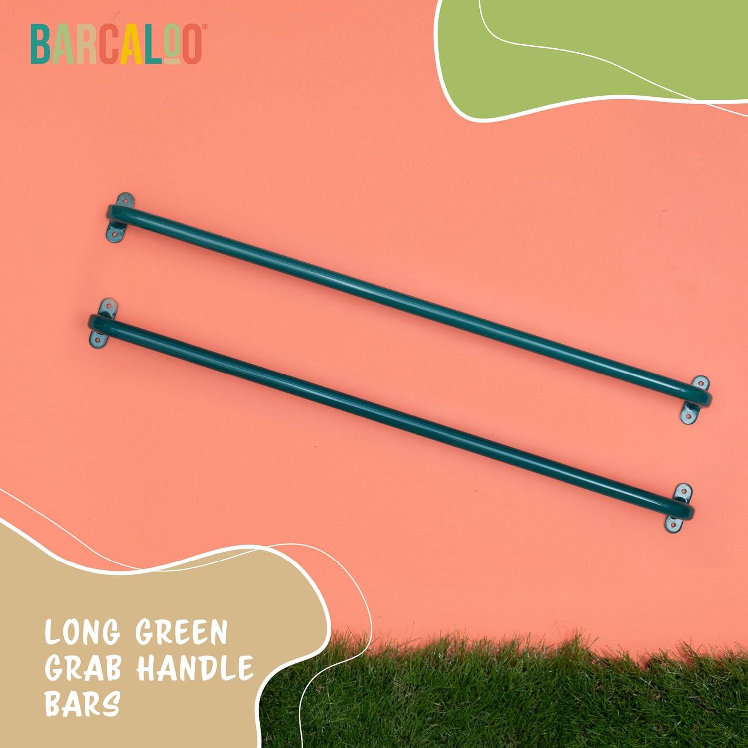 37 Inch Green Metal Safety Handles for Playsets