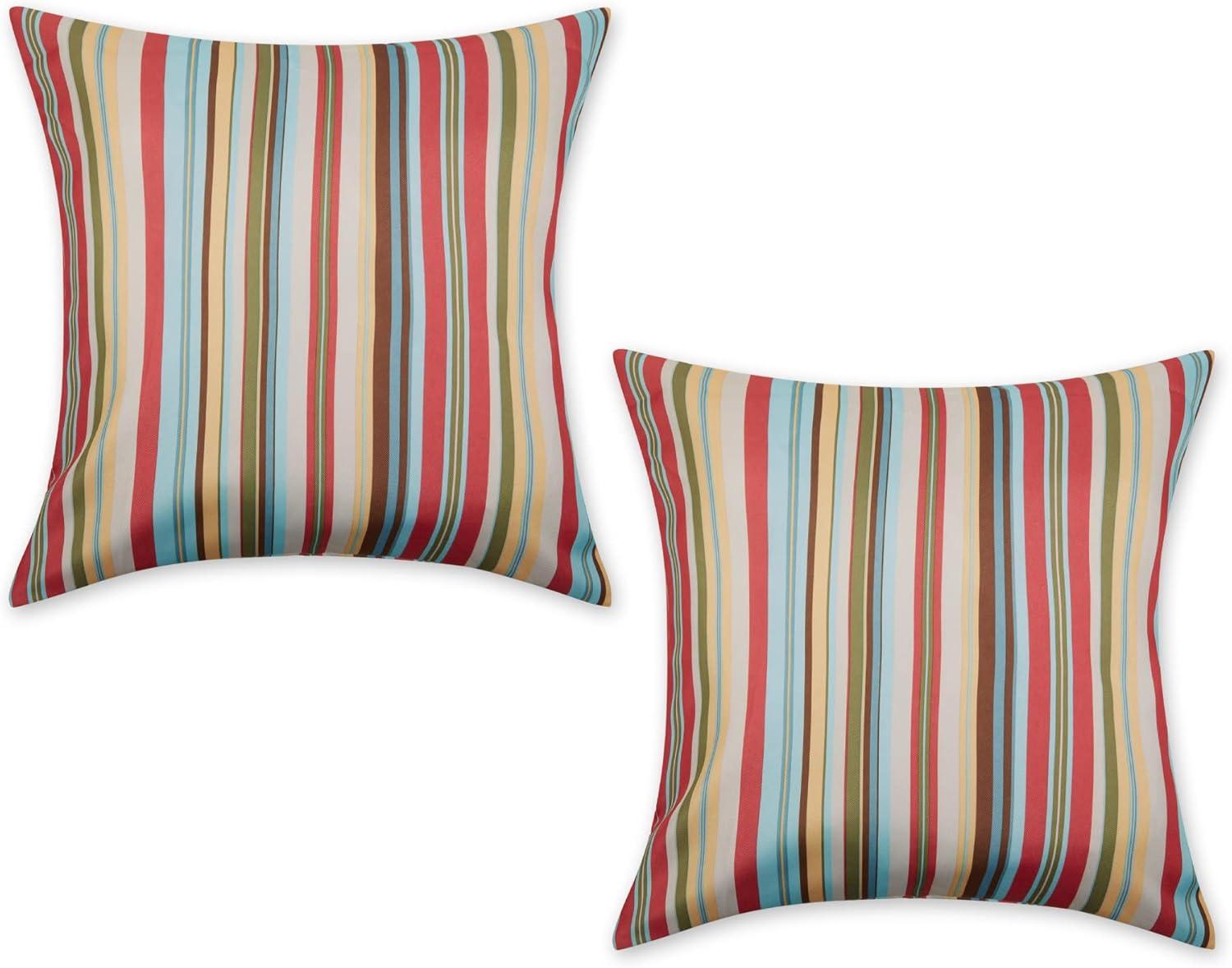 Striped Reversible Pillow Cover (Set of 2)