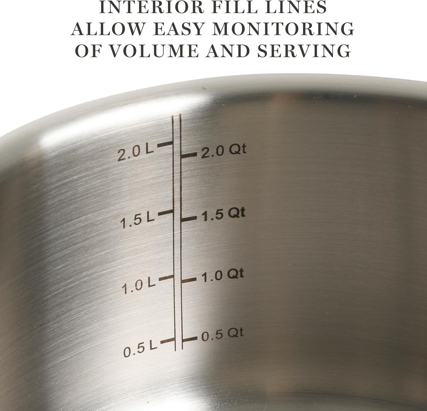 Martha Stewart 12 Pieces Stainless Steel (18/8) Cookware Set & Reviews | Wayfair