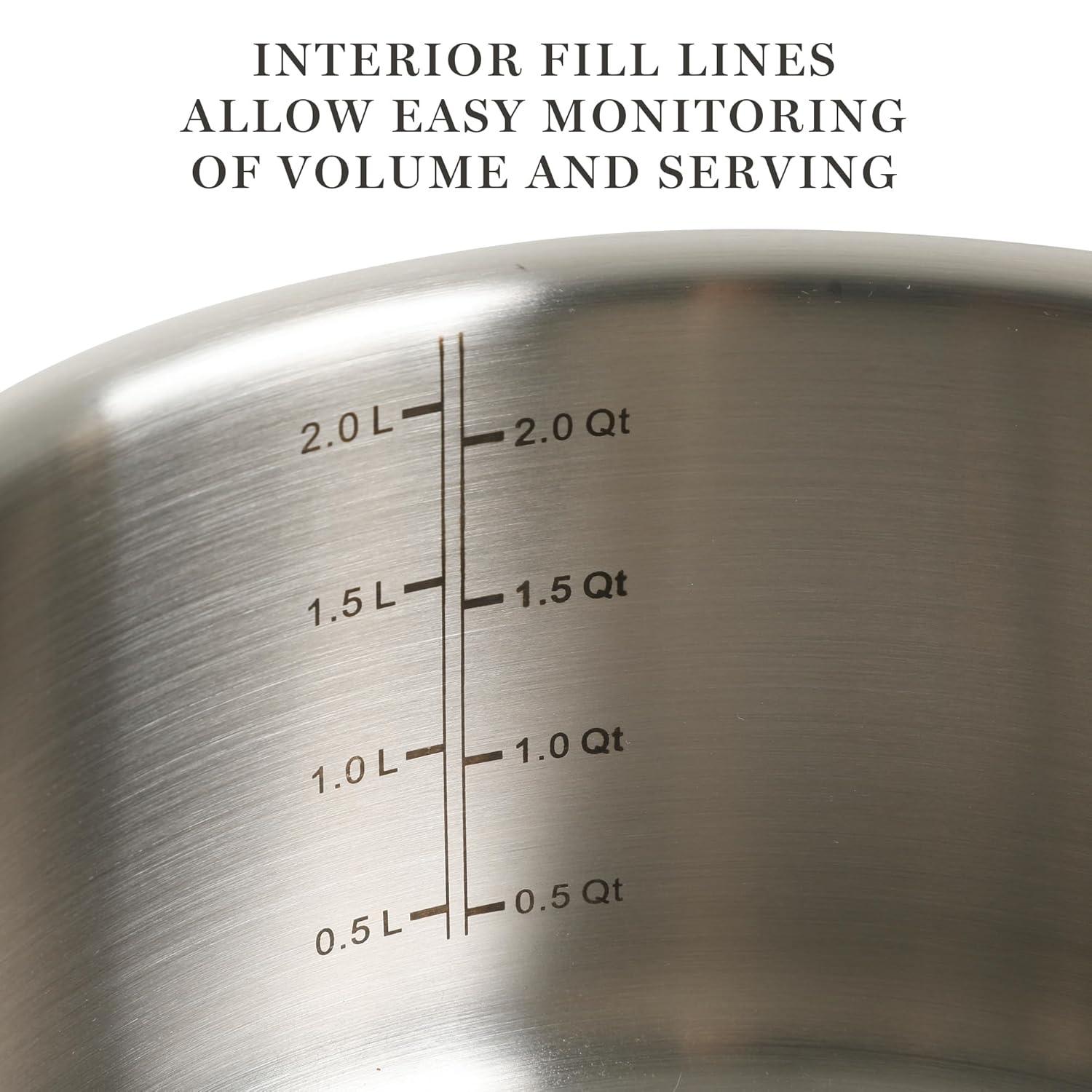 Martha Stewart 12 Pieces Stainless Steel (18/8) Cookware Set & Reviews | Wayfair