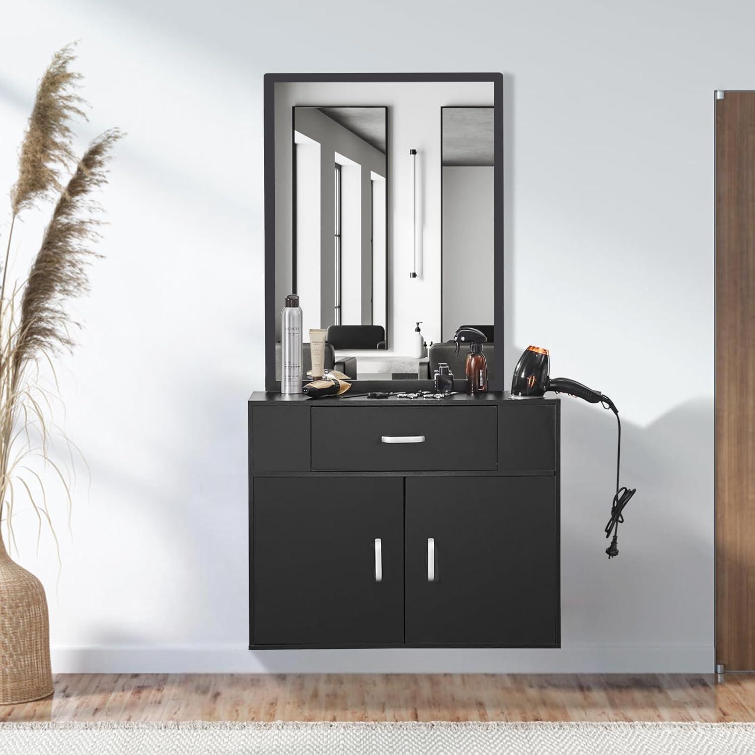 VEVOR Medium Density Fiberboard (MDF) Hair Tool Holder