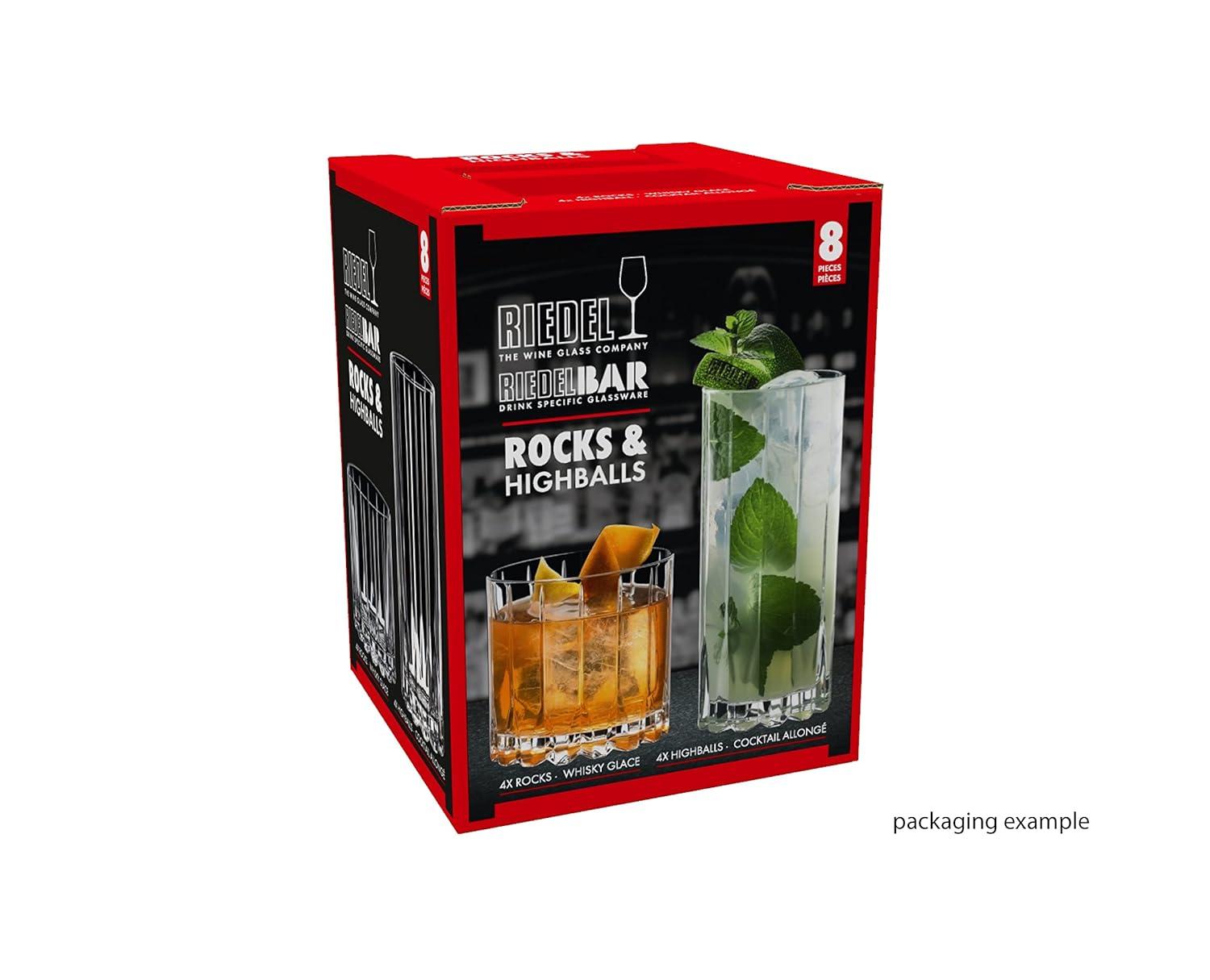 RIEDEL RIEDEL Drink Specific Glassware Rocks & Highball Set (Set of 8)