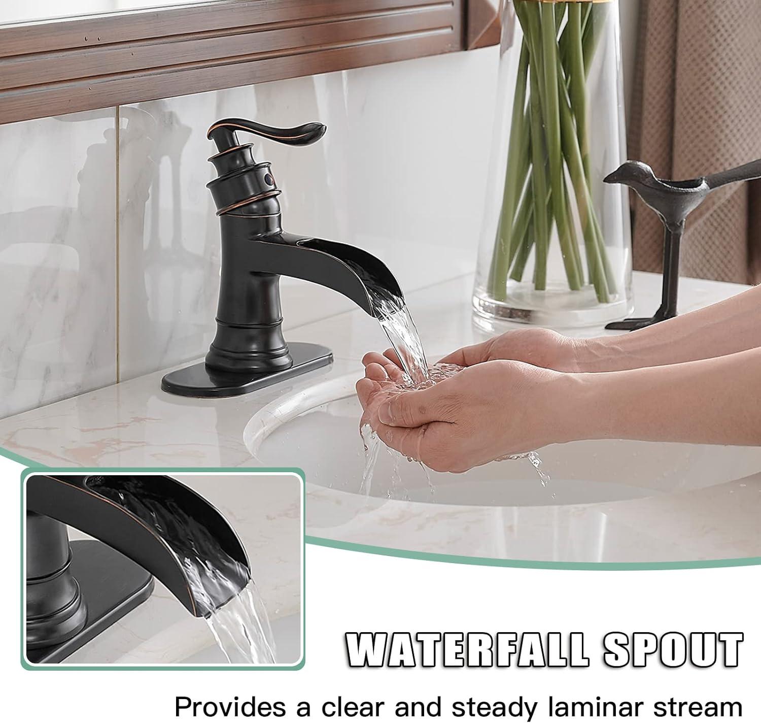 Single-Hole Single-handle Bathroom Faucet