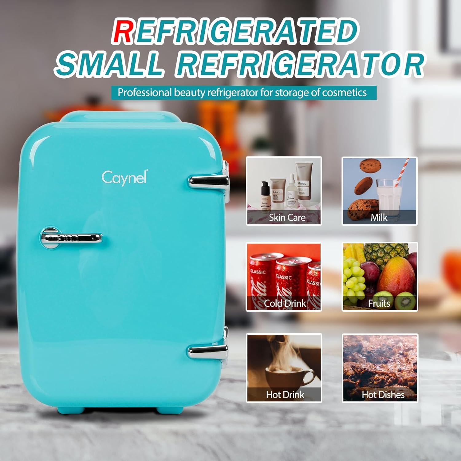 Caynel 6-Liter Portable Cooler/Warmer Mini Fridge