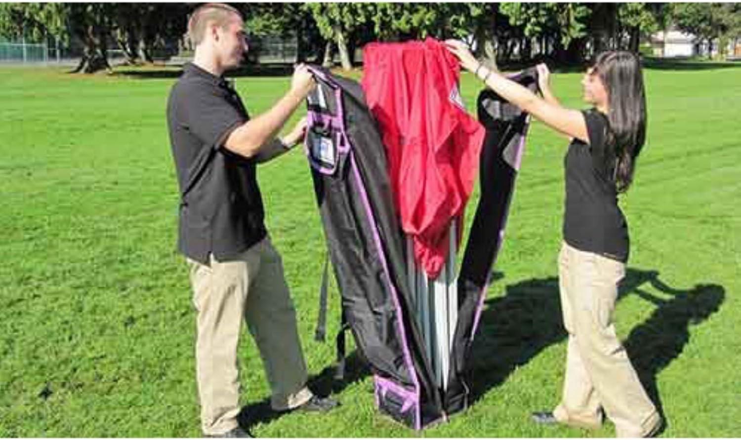Impact Canopy Roller Bag for Pop Up Tent, Wheeled Storage Bag with Handles for 10 x 10 Canopy