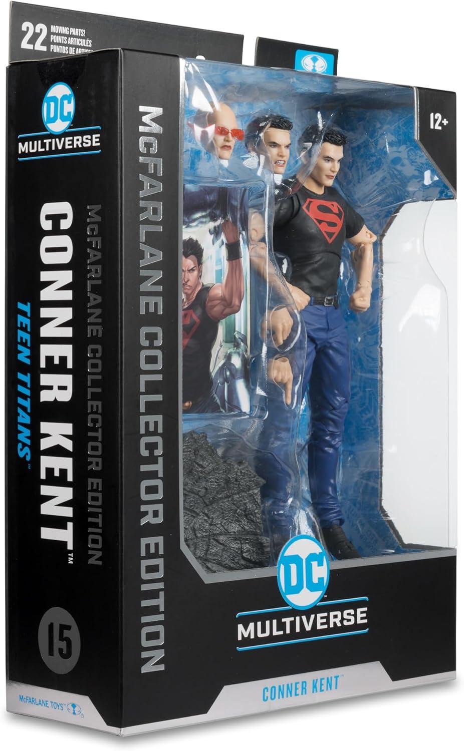 DC Multiverse - Teen Titans - 7" Conner Kent McFarlane Collector Edition #15, McFarlane Toys, Gifts