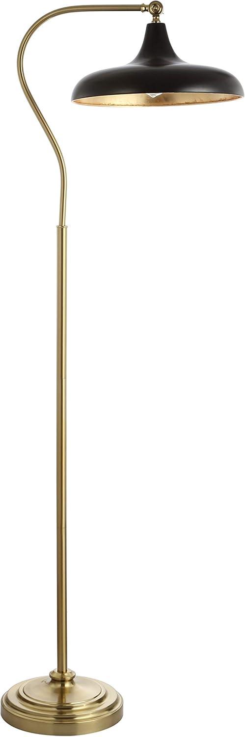 Elegant Vintage Gold & Black 68'' Contemporary Floor Lamp