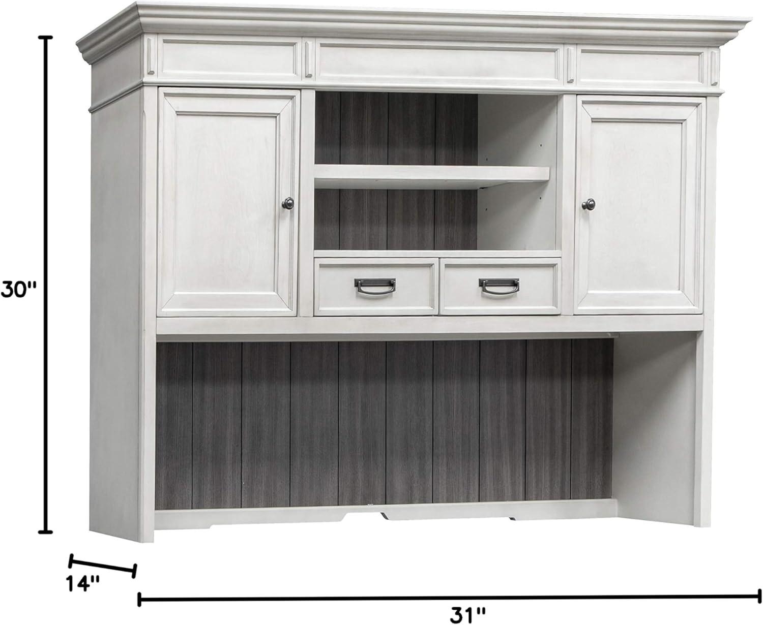 Hartford L Shaped Pedestal Desk - Martin Furniture